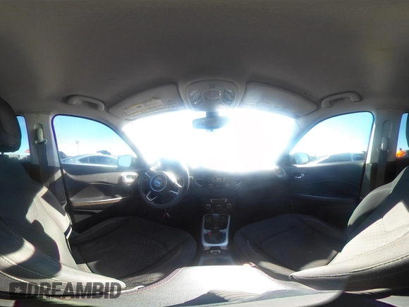 2018 Jeep Compass Sport with VIN 3C4NJCAB3JT368651, listed as a IAAI auction lot 40860158 with 69,801 mi miles. Bid and sale history available at carsss.com. Image 18.