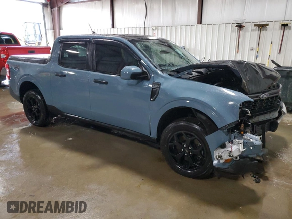 2022 Ford Maverick XL with VIN 3FTTW8F92NRA18426, listed as a Copart auction lot 53535715 with 42,064 mi miles and Salvage Title. Bid and sale history available at DreamBid. Image 4.