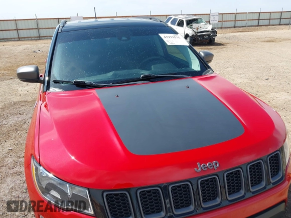 2021 Jeep Compass Trailhawk с VIN 3C4NJDDB2MT579104, выставлен на аукционе IAAI как лот 41922575 с пробегом 45 514 миль миль и . История ставок и продаж доступна на DreamBid. Изображение 6.
