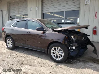 2020 Chevrolet Equinox LT with VIN 2GNAXKEV6L6153176, listed as a Copart auction lot 68452214 with 48,792 mi miles and Salvage Title. Bid and sale history available at carsss.com. Image 4.