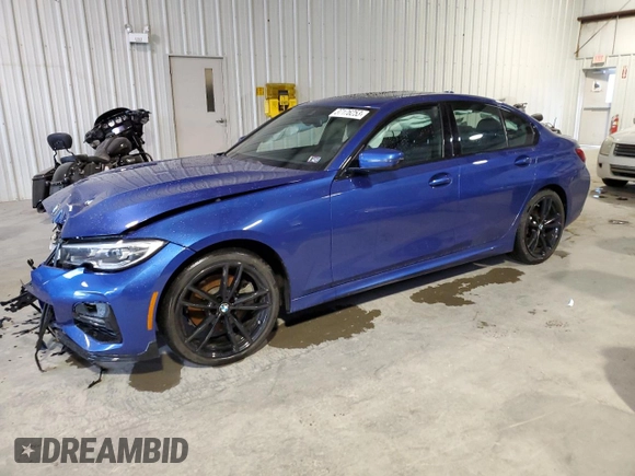 2020 BMW 3 Series 330i xDrive with VIN 3MW5R7J08L8B04066, listed as a Copart auction lot 37176253 with 32,638 mi miles and . Bid and sale history available at DreamBid. Image 1.