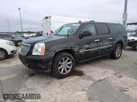 2012 GMC Yukon XL Denali with VIN 1GKS2MEF2CR189505, listed as a Copart auction lot 74488354 with Not Provided miles and Salvage Title. Bid and sale history available at carsss.com. Image 1.