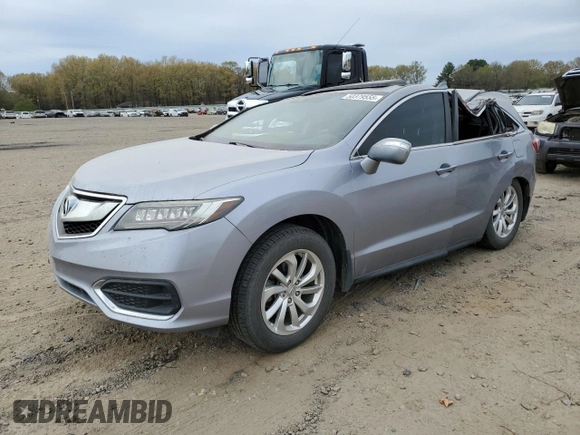 2016 Acura RDX Tech Pkg with VIN 5J8TB4H57GL010548, listed as a Copart auction lot 50379555 with 93,982 mi miles and Clean Title. Bid and sale history available at carsss.com. Image 1.