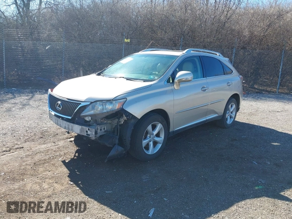 2012 Lexus RX 350 with VIN 2T2BK1BAXCC121378, listed as a IAAI auction lot 41838788 with 285,010 mi miles. Bid and sale history available at carsss.com. Image 18.