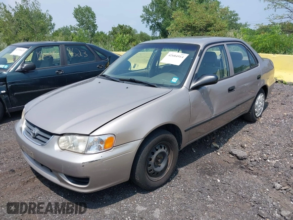2001 Toyota Corolla CE with VIN 2T1BR12E81C398191, listed as a IAAI auction lot 42684914 with 176,667 mi miles and . Bid and sale history available at DreamBid. Image 6.