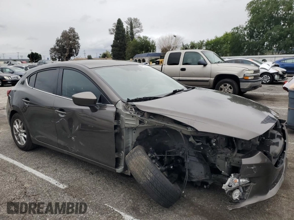 2016 Mazda 3 i Touring with VIN JM1BM1L73G1292047, listed as a Copart auction lot 48329555 with 93,754 mi miles and Salvage Title. Bid and sale history available at DreamBid. Image 4.