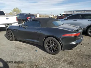2014 Jaguar F-Type V6 with VIN SAJWA6E7XE8K09479, listed as a Copart auction lot 49477115 with 93,755 mi miles and Salvage Title. Bid and sale history available at DreamBid. Image 2.