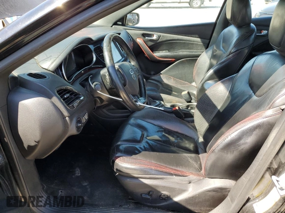 2016 Dodge Dart GT with VIN 1C3CDFEB2GD555795, listed as a Copart auction lot 51531945 with 216,703 mi miles and Salvage Title. Bid and sale history available at DreamBid. Image 7.