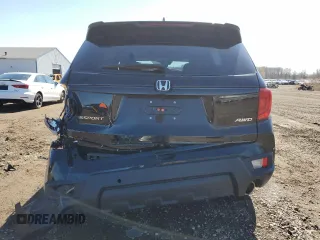 2024 Honda Passport EX-L с VIN 5FNYF8H5XRB018813, выставлен на аукционе Copart как лот 49441605 с пробегом 5 980 миль миль и Списание • Salvage title. История ставок и продаж доступна на DreamBid. Изображение 6.