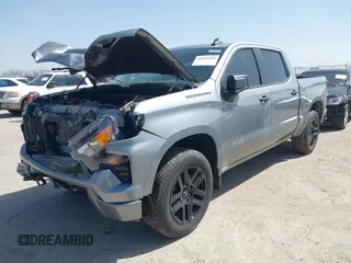 2024 Chevrolet Silverado 1500 Custom with VIN 3GCPABEK4RG279124, listed as a IAAI auction lot 41829561 with 6,743 mi miles and . Bid and sale history available at DreamBid. Image 17.