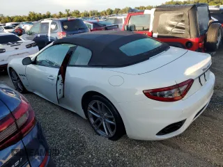 2019 Maserati GranTurismo Sport with VIN ZAM45VMA9K0344167, listed as a Copart auction lot 74383104 with 5,651 mi miles and Non repairable. Bid and sale history available at DreamBid. Image 2.