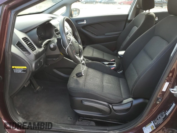 2018 Kia Forte LX with VIN 3KPFK4A70JE255134, listed as a Copart auction lot 49250025 with 110,508 mi miles and Salvage Title. Bid and sale history available at DreamBid. Image 7.