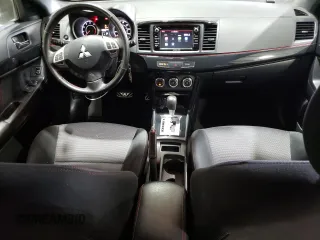 2017 Mitsubishi Lancer ES with VIN JA32U2FUXHU012727, listed as a Copart auction lot 76122994 with 75,380 mi miles and Salvage Title. Bid and sale history available at carsss.com. Image 8.