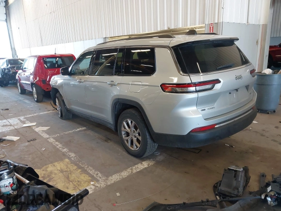 2021 Jeep Grand Cherokee Limited with VIN 1C4RJKBG2M8121372, listed as a IAAI auction lot 41808503 with 59,668 mi miles and . Bid and sale history available at DreamBid. Image 3.