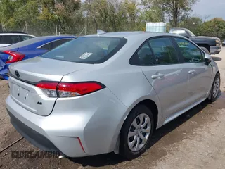 2024 Toyota Corolla LE with VIN 5YFB4MDE2RP161348, listed as a IAAI auction lot 40491999 with 5,383 mi miles. Bid and sale history available at carsss.com. Image 4.
