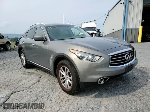 2012 Infiniti FX with VIN JN8AS1MW8CM150636, listed as a Copart auction lot 66044724 with 99,332 mi miles and Salvage Title. Bid and sale history available at carsss.com. Image 12.