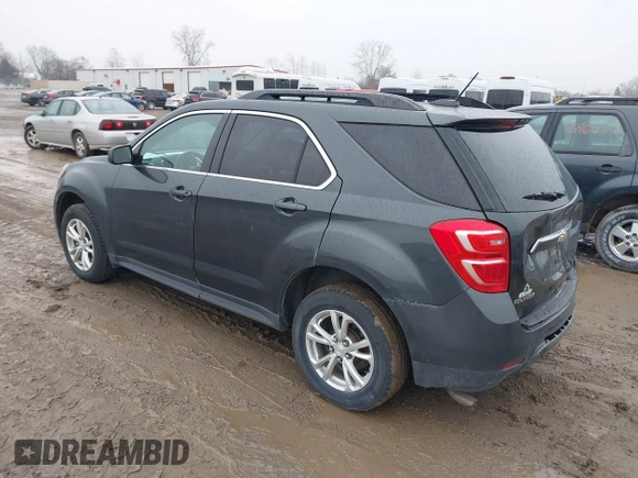 2017 Chevrolet Equinox LT with VIN 2GNALCEK1H1617387, listed as a IAAI auction lot 40962088 with 166,341 mi miles. Bid and sale history available at carsss.com. Image 3.