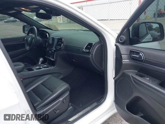 2021 Jeep Grand Cherokee Limited X z VIN 1C4RJEBG4MC679562, wystawiony jako IAAI lot #42435369 z przebiegiem 36 195 mil mil oraz . Historia ofert i sprzedaży dostępna na DreamBid. Obrazek 5.