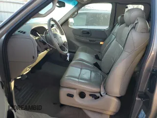 2001 Ford F-150 XL with VIN 1FTRX17L41NA96180, listed as a Copart auction lot 87309224 with 95,505 mi miles and Salvage title. Bid and sale history available at DreamBid. Image 7.