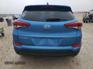 2018 Hyundai Tucson SEL Plus with VIN KM8J33A45JU600159, listed as a Copart auction lot 43227605 with 92,850 mi miles and Salvage Title. Bid and sale history available at carsss.com. Image 6.