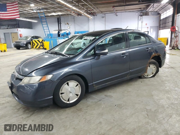 2006 Honda Civic z VIN JHMFA36256S027336, wystawiony jako Copart lot #58224335 z przebiegiem Nie podano mil oraz Szkoda całkowita • Salvage title. Historia ofert i sprzedaży dostępna na DreamBid. Obrazek 1.