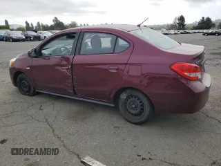 2019 Mitsubishi Mirage ES z VIN ML32F3FJ3KHF12533, wystawiony jako Copart lot #55393975 z przebiegiem 97 957 mil mil oraz Szkody całkowita. Historia ofert i sprzedaży dostępna na DreamBid. Obrazek 2.