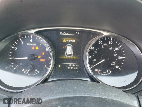 2014 Nissan Rogue SV with VIN 5N1AT2MT2EC789538, listed as a Copart auction lot 48082485 with 118,324 mi miles and Salvage Title. Bid and sale history available at carsss.com. Image 9.
