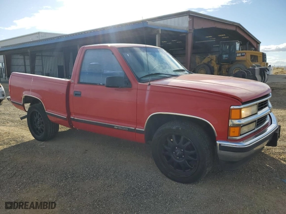 1998 Chevrolet C/K 1500 with VIN 1GCEC14W4WZ108305, listed as a Copart auction lot 78274684 with 211,652 mi miles and Salvage Title. Bid and sale history available at carsss.com. Image 4.