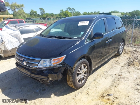 2012 Honda Odyssey EX with VIN 5FNRL5H42CB062217, listed as a IAAI auction lot 41834151 with 246,232 mi miles. Bid and sale history available at carsss.com. Image 17.