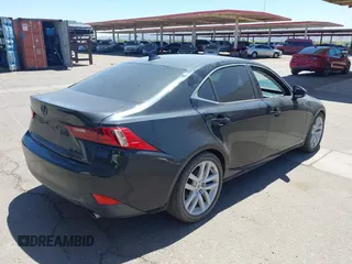 2014 Lexus IS 250 with VIN JTHBF1D22E5017576, listed as a IAAI auction lot 42131644 with 131,674 mi miles. Bid and sale history available at carsss.com. Image 4.