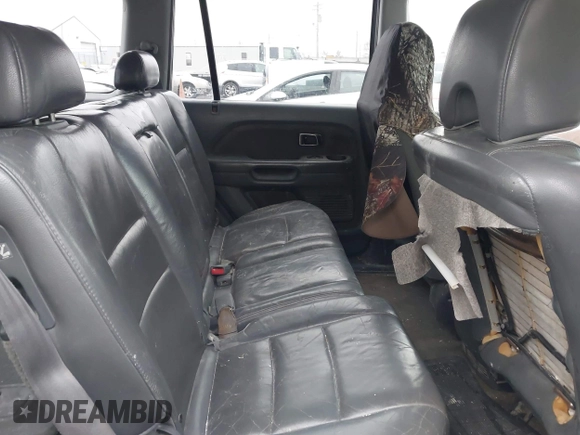 2006 Honda Pilot EX with VIN 5FNYF18496B021499, listed as a IAAI auction lot 41540784 with 232,665 mi miles and . Bid and sale history available at DreamBid. Image 8.