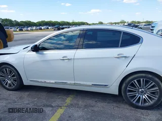 2015 Kia Cadenza Premium with VIN KNALN4D7XF5196941, listed as a IAAI auction lot 42052846 with 118,838 mi miles. Bid and sale history available at carsss.com. Image 13.