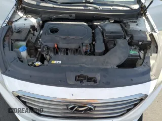 2016 Hyundai Sonata SE z VIN 5NPE24AF2GH348048, wystawiony jako Copart lot #59058185 z przebiegiem 137 605 mil mil oraz Czysty tytuł • Clean title. Historia ofert i sprzedaży dostępna na DreamBid. Obrazek 11.