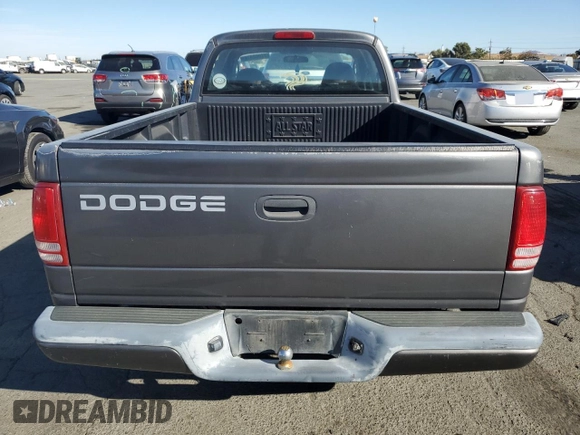 2002 Dodge Dakota with VIN 1B7GL12X02S577219, listed as a Copart auction lot 77067374 with 181,351 mi miles and Salvage Title. Bid and sale history available at carsss.com. Image 6.