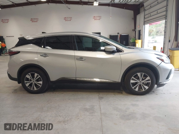 2022 Nissan Murano S with VIN 5N1AZ2AJ7NC122451, listed as a IAAI auction lot 41855540 with 56,944 mi miles and . Bid and sale history available at DreamBid. Image 13.