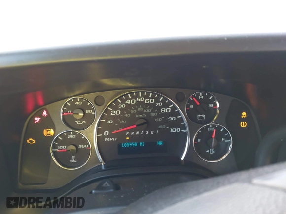 2012 Chevrolet Express Cargo z VIN 1GCSGAFX1C1102968, wystawiony jako IAAI lot #41465329 z przebiegiem 185 998 mil mil oraz . Historia ofert i sprzedaży dostępna na DreamBid. Obrazek 7.