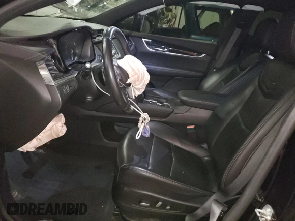2020 Cadillac XT5 Premium Luxury AWD with VIN 1GYKNDRS6LZ131191, listed as a Copart auction lot 48476555 with 101,320 mi miles and Salvage Title. Bid and sale history available at DreamBid. Image 7.