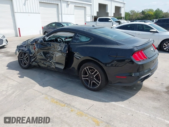 2019 Ford Mustang EcoBoost with VIN 1FA6P8TH4K5146998, listed as a IAAI auction lot 41849760 with 58,467 mi miles and . Bid and sale history available at carsss.com. Image 3.
