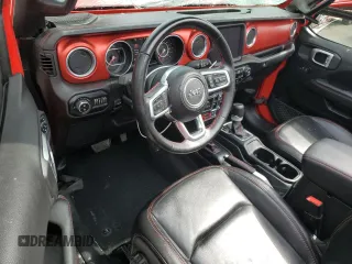 2020 Jeep Gladiator Rubicon z VIN 1C6JJTBG4LL167159, wystawiony jako Copart lot #54992395 z przebiegiem 73 906 mil mil oraz Szkoda całkowita • Salvage title. Historia ofert i sprzedaży dostępna na DreamBid. Obrazek 8.