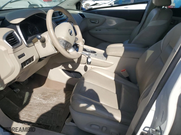 2015 Nissan Murano SV with VIN 5N1AZ2MH4FN214602, listed as a Copart auction lot 42746235 with 130,705 mi miles and Salvage Title. Bid and sale history available at carsss.com. Image 7.