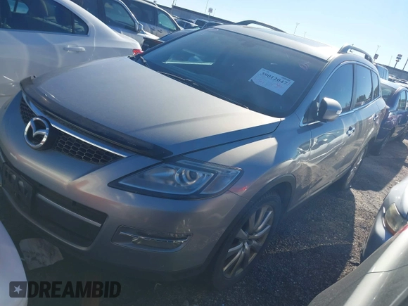 2008 Mazda CX-9 Grand Touring with VIN JM3TB38A680131524, listed as a IAAI auction lot 40815171 with 1 mi miles. Bid and sale history available at carsss.com. Image 2.
