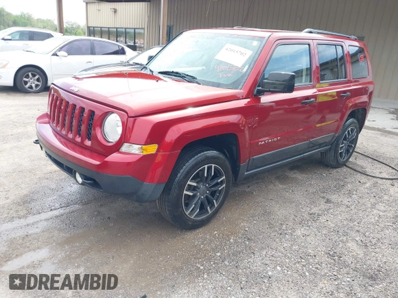 2015 Jeep Patriot Sport with VIN 1C4NJRBB3FD136291, listed as a IAAI auction lot 42015702 with 129,339 mi miles and . Bid and sale history available at carsss.com. Image 2.