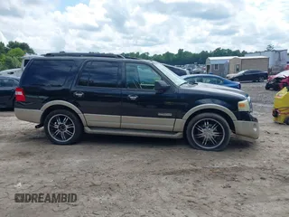 2008 Ford Expedition Eddie Bauer with VIN 1FMFU17508LA51476, listed as a IAAI auction lot 42418155 with 250,541 mi miles and . Bid and sale history available at DreamBid. Image 12.