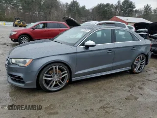 2016 Audi S3 Premium Plus with VIN WAUB1GFF7G1102200, listed as a Copart auction lot 46696425 with 109,738 mi miles and Salvage Title. Bid and sale history available at carsss.com. Image 1.