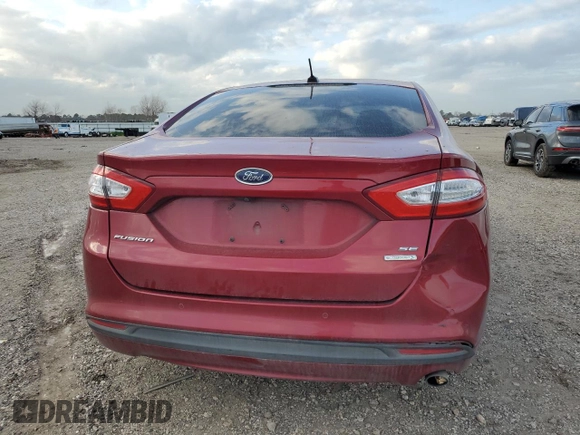 2016 Ford Fusion SE with VIN 3FA6P0HD9GR279395, listed as a Copart auction lot 44021625 with 90,666 mi miles and Salvage Title. Bid and sale history available at DreamBid. Image 6.