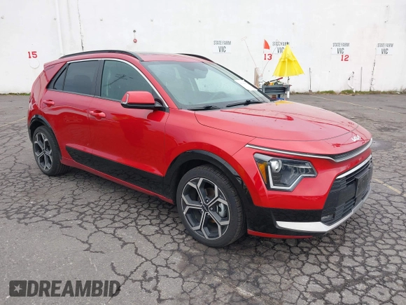 2023 Kia Niro EX with VIN KNDCR3LE8P5040383, listed as a IAAI auction lot 41538602 with 32,494 mi miles. Bid and sale history available at carsss.com. Image 1.