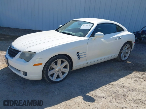 2004 Chrysler Crossfire z VIN 1C3AN69L74X004702, wystawiony jako IAAI lot #42250767 z przebiegiem 124 749 mil mil oraz . Historia ofert i sprzedaży dostępna na DreamBid. Obrazek 2.