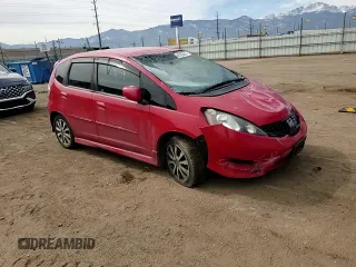 2012 Honda Fit Sport with VIN JHMGE8H52CC039480, listed as a Copart auction lot 48185445 with 106,663 mi miles and Salvage Title. Bid and sale history available at DreamBid. Image 11.
