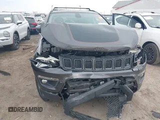 2017 Jeep Compass Trailhawk with VIN 3C4NJDDBXHT630533, listed as a IAAI auction lot 41668105 with 37,036 mi miles and . Bid and sale history available at DreamBid. Image 6.