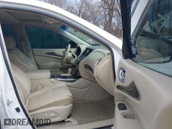 2014 Infiniti QX60 with VIN 5N1AL0MM3EC509798, listed as a IAAI auction lot 41887534 with 120,999 mi miles and . Bid and sale history available at DreamBid. Image 5.
